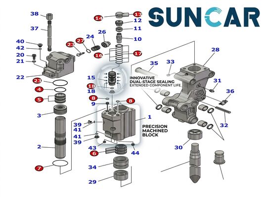 खरीदना 193-7852KT 276-3879KT C.A.T. E303 के लिए आर्म सिलेंडर सील किट ऑनलाइन निर्माण