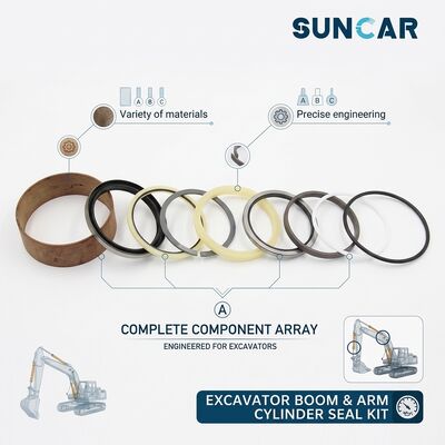 खरीदना 168-0759 204-2720 234-4672 Boom/Arm Cylinder Seal Kit for C.A.T E322B L E322C FM E325B L E330B L E345B II E345B L E350 M325B W330B ऑनलाइन निर्माण